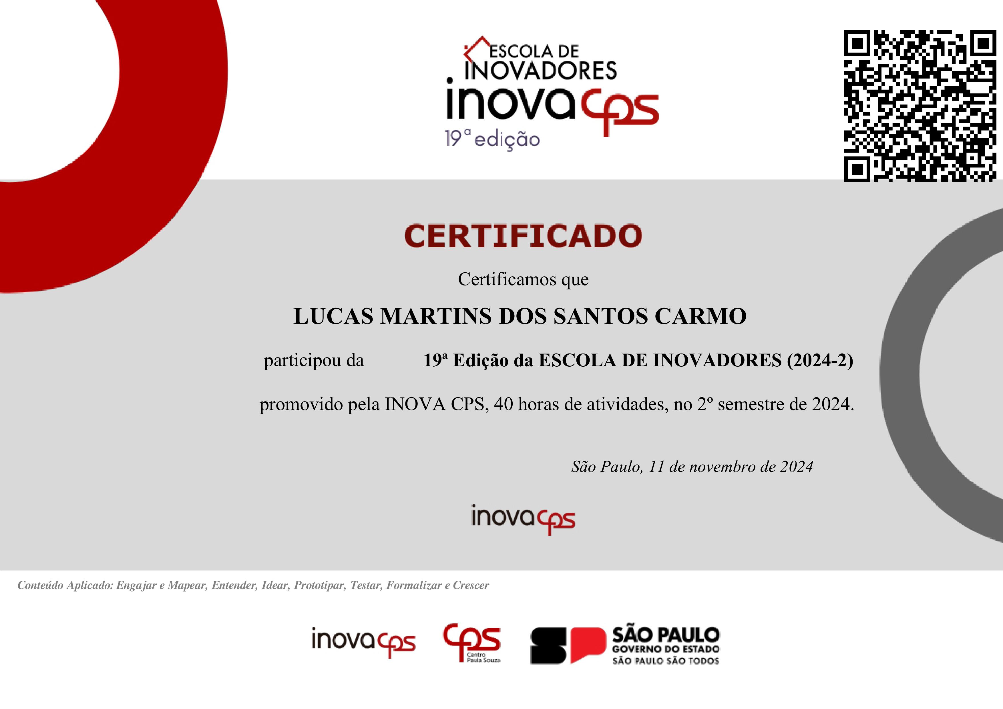 Preview of Escola de Inovadores